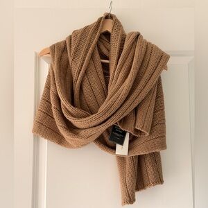 JLUXLABEL Tan Knit Multi-way Sweater